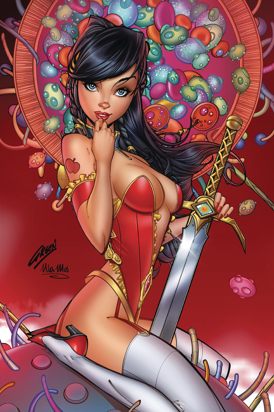 Grimm Fairy Tales #92 E 1:20 Foc Paul Green Variant (01/22/2025) Zenescope