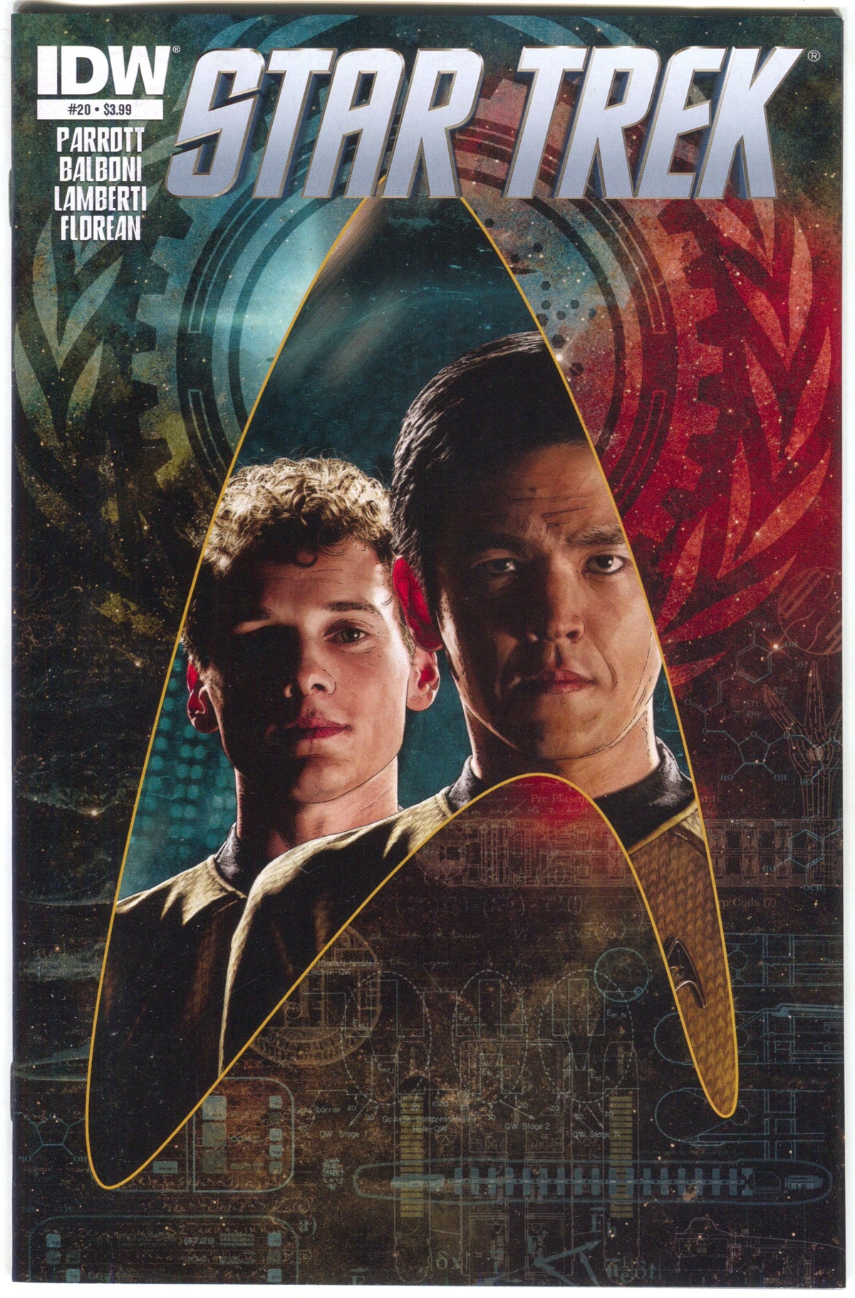 Star Trek 20 A IDW 2013 NM Tim Bradstreet