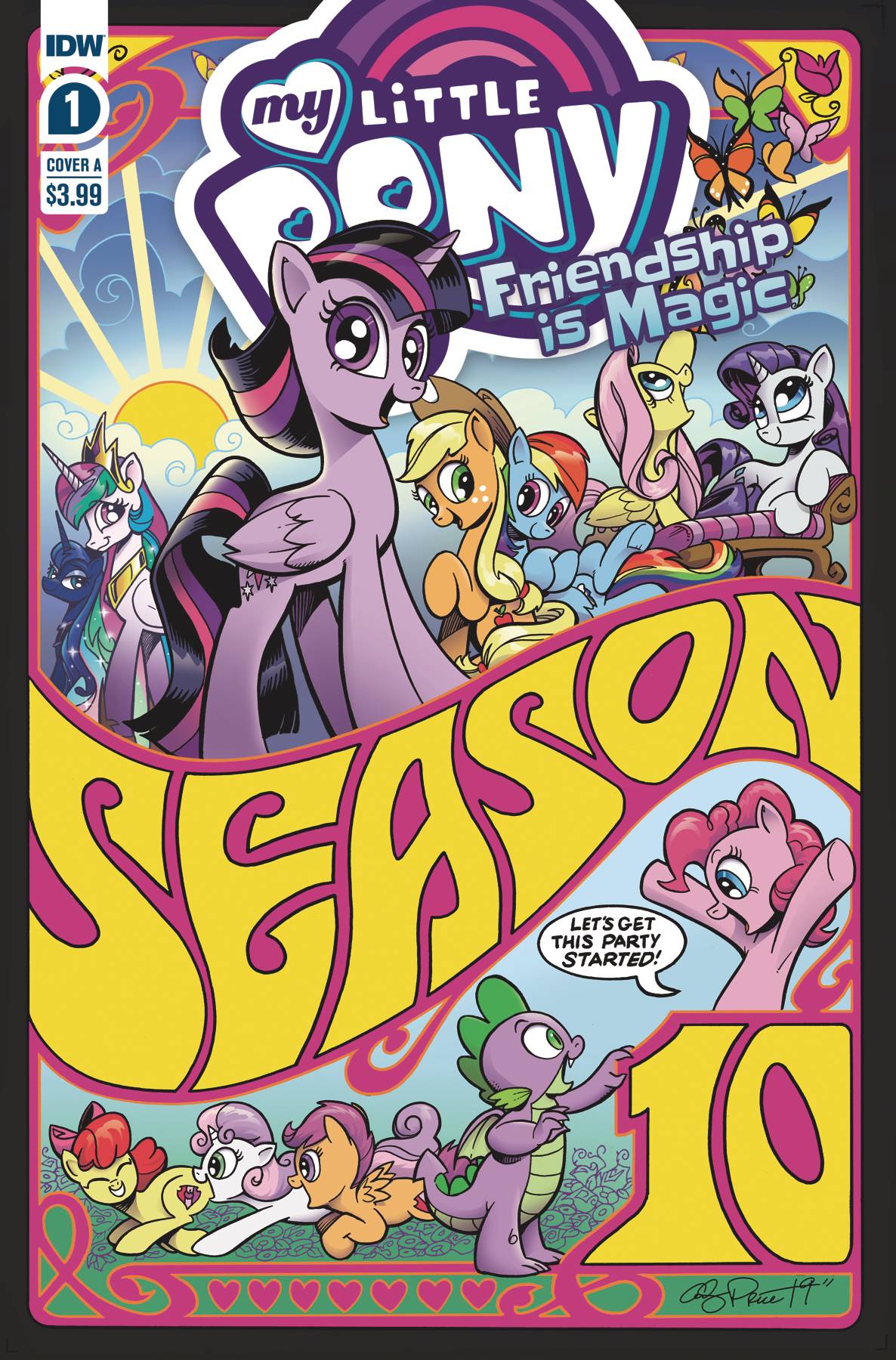My Little Pony: Friendship Is Magic #89 — Andy Price Cover A