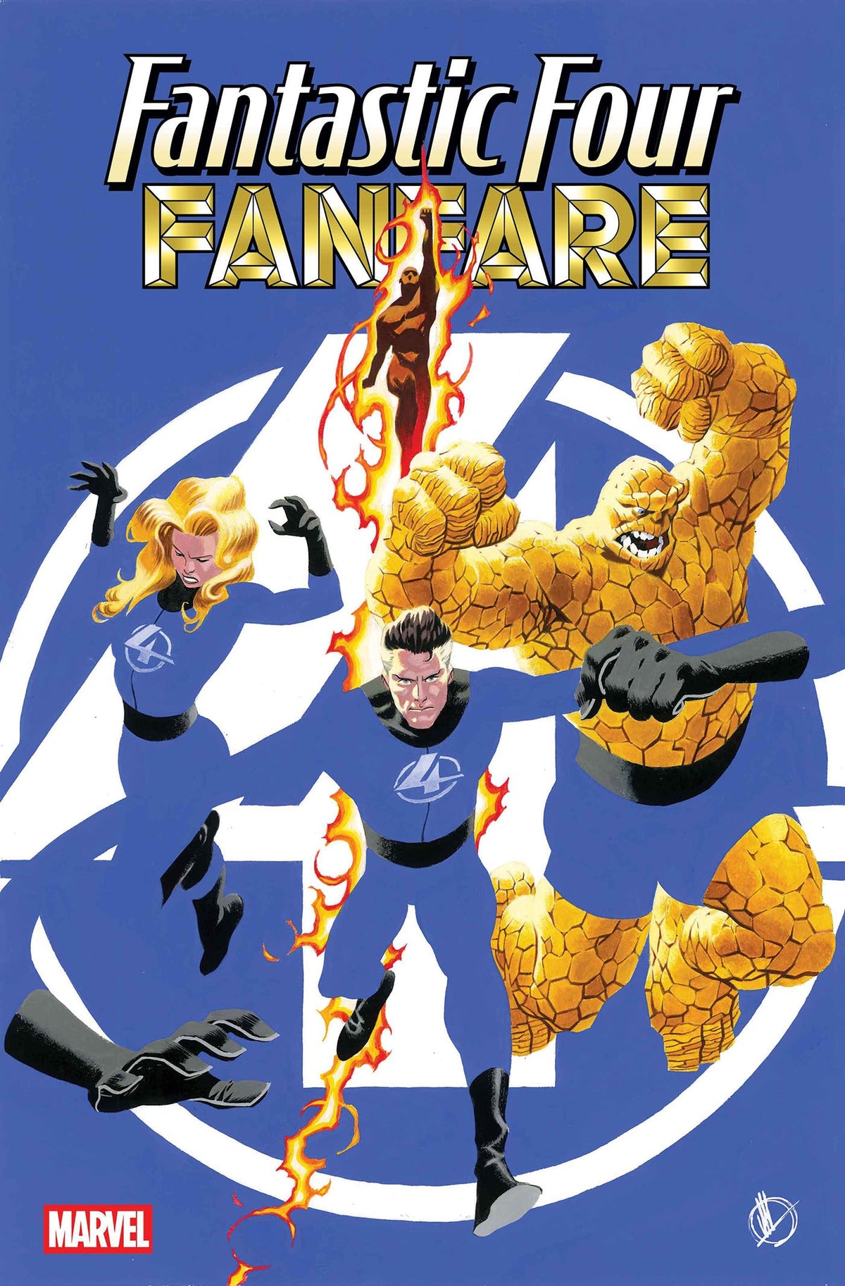 Fantastic Four Fanfare #1 A Marvel 2025 NM Matteo Scalera Mark Waid