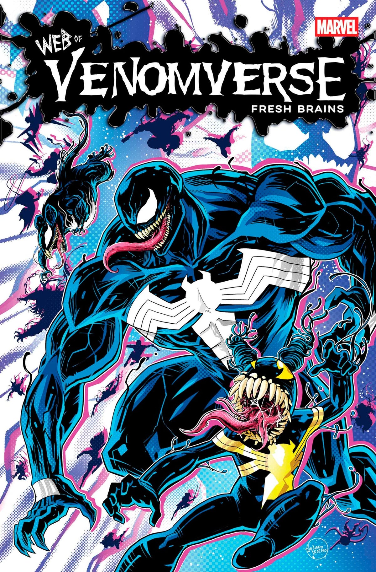 Web Of Venomverse Fresh Brains #1 A Luciano Vecchio Matt Groom (04/16/2025) Marvel