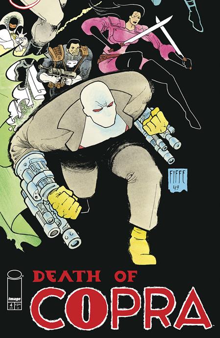 Death Of Copra #4 (Of 4) C 1:15 Michel Fiffe Connecting Variant (04/30/2025) Image