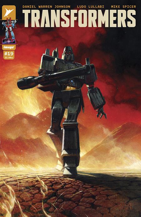 Transformers #19 D 1:25 Steve Beach Variant (04/09/2025) Image