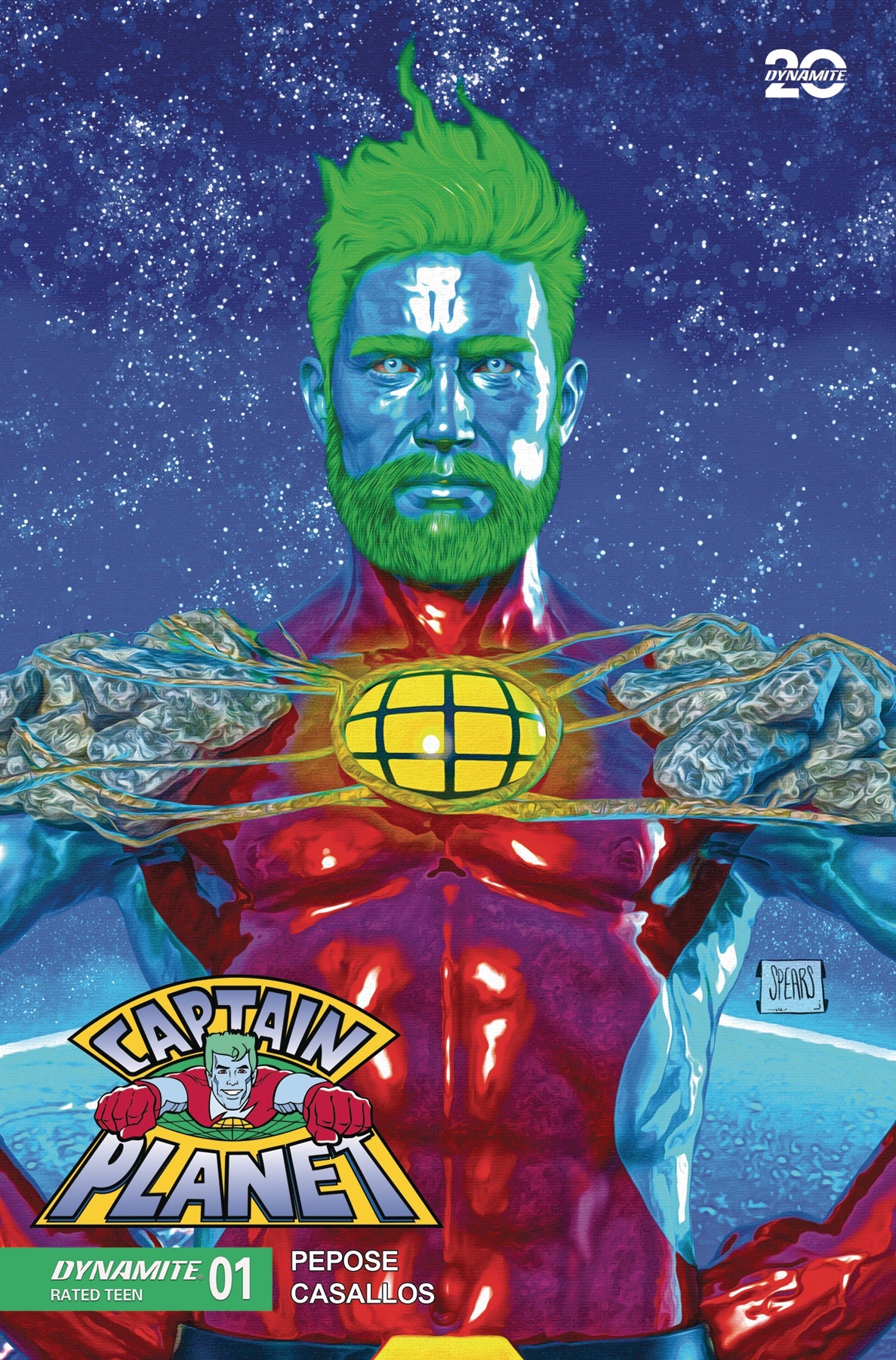 Captain Planet #1 A Mark Spears David Pepose (05/07/2025) Dynamite