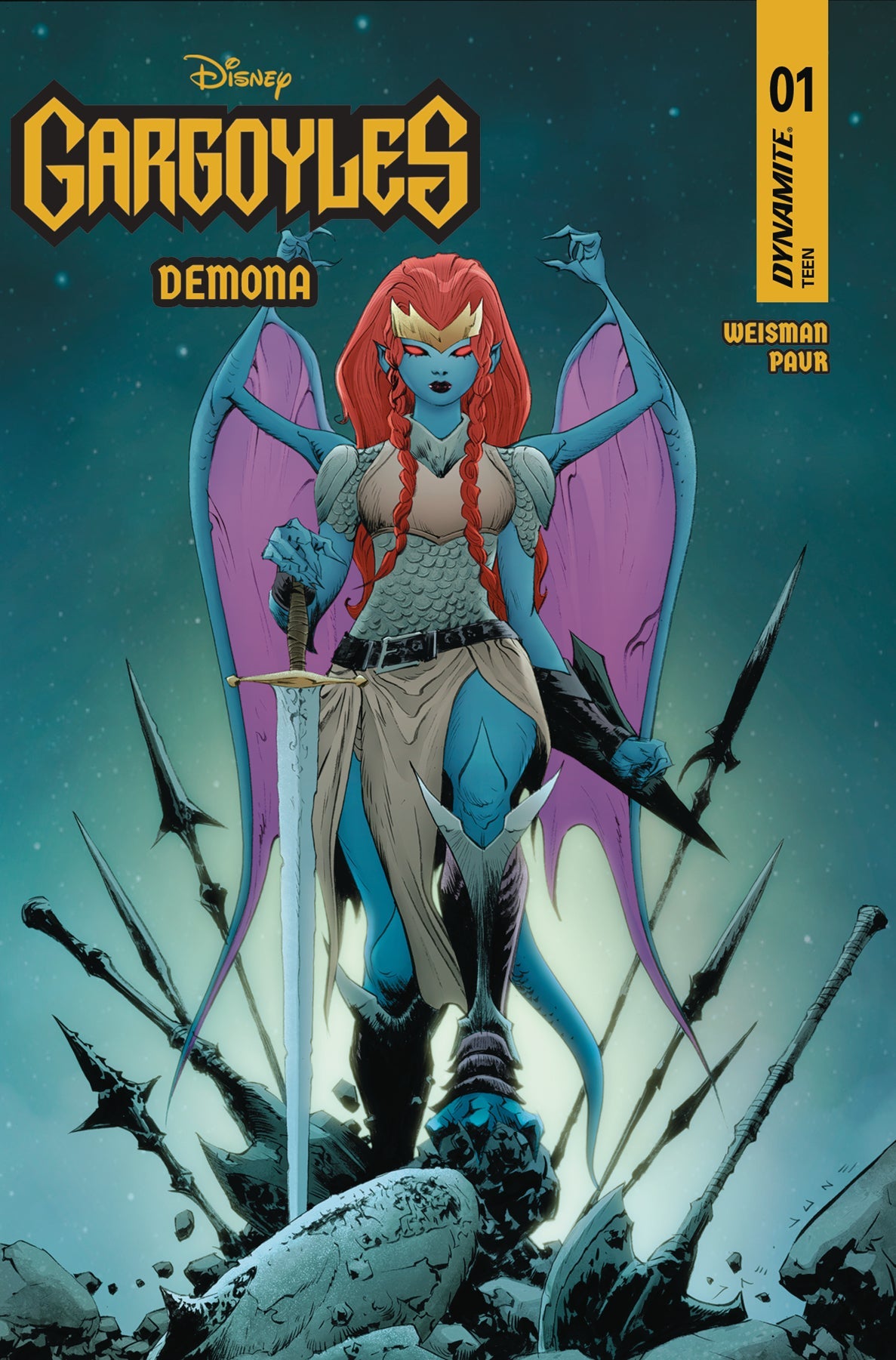 Gargoyles Demona #1 L 1:10 Jae Lee Foil (05/28/2025) Dynamite