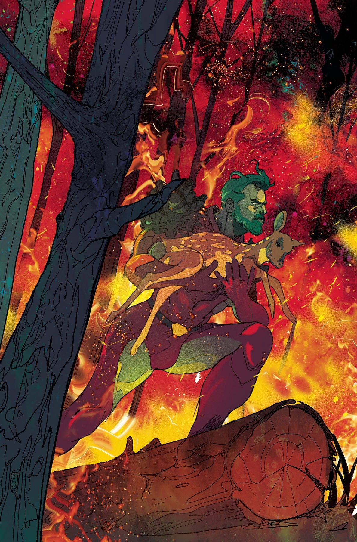 Captain Planet #2 J 1:15 Christian Ward Virgin (07/23/2025) Dynamite