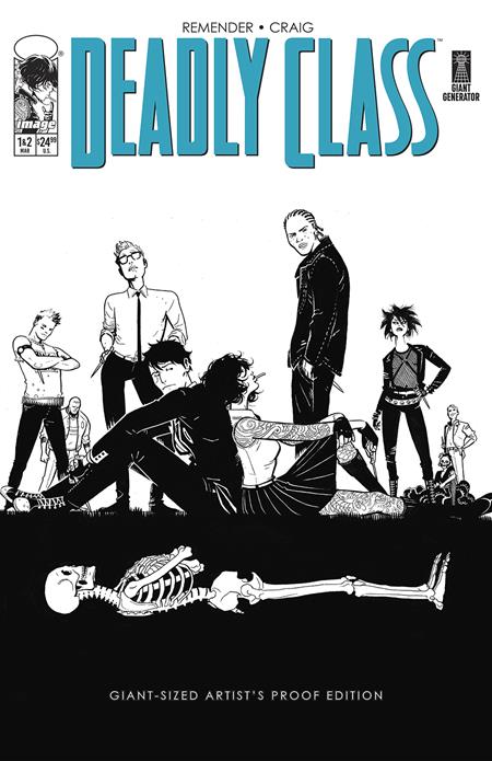 Deadly Class Giant Sized Artists Proof Edition A Wes Craig (05/28/2025) Image