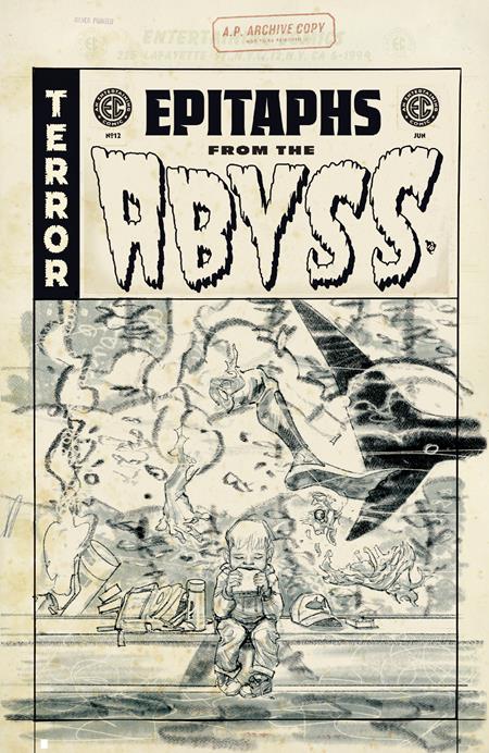 Ec Epitaphs From The Abyss #12 (Of 12) D 1:20 Tom Fowler B&W Artist Edition Variant (06/18/2025) Oni