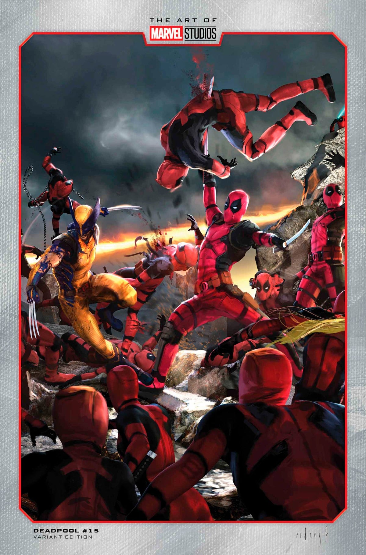 Deadpool #15 E Rodney Fuentebella Marvel Studios Variant (06/25/2025) Marvel