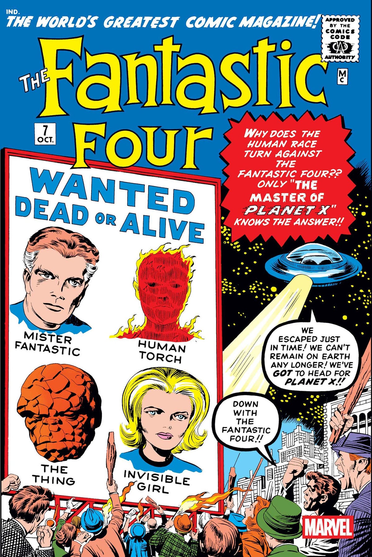 Fantastic Four #7 B Facsimile Edition Foil Variant (07/09/2025) Marvel