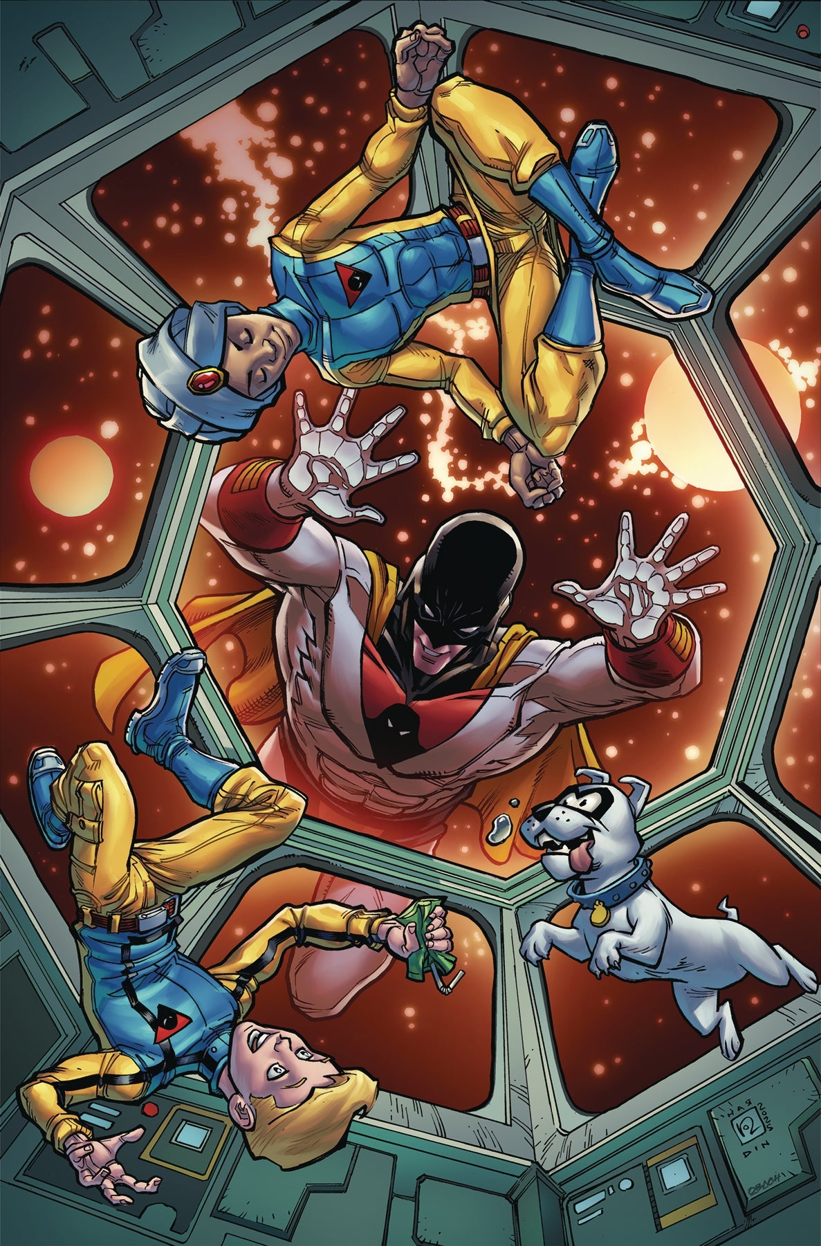 Space Ghost Jonny Quest Space Quest #4 I 1:10 Chad Hardin Virgin (08/20/2025) Dynamite