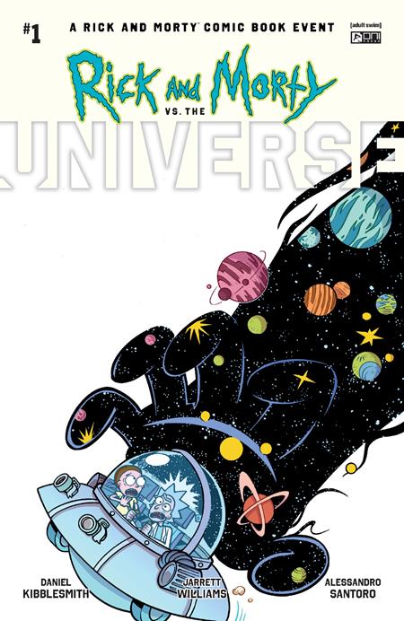 Rick And Morty Vs The Universe #1 (Of 4) G 1:50 Jarrett Williams Prime Variant (07/09/2025) Oni