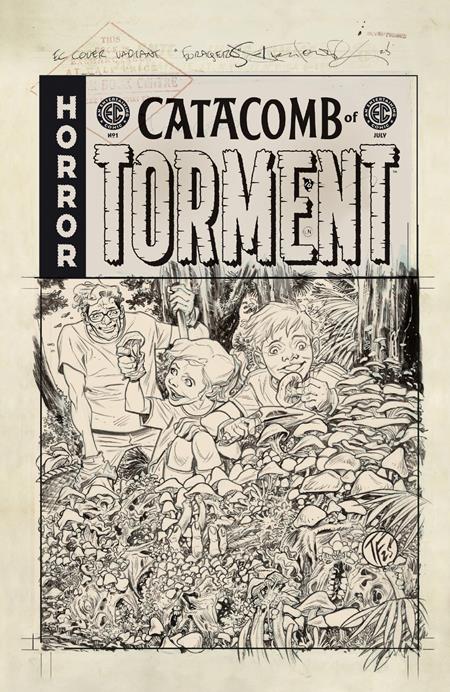 Ec Catacomb Of Torment #1 F 1:20 Tom Fowler B&W Artist Edition Variant (07/16/2025) Oni