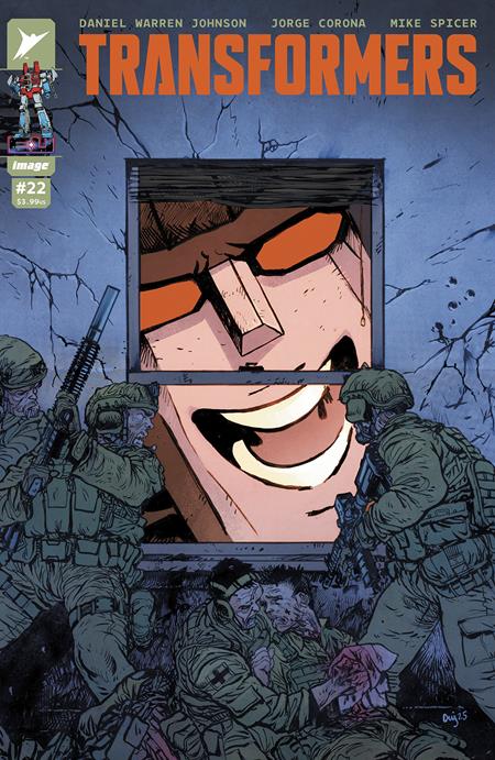 Transformers #22 A Daniel Warren Johnson & Mike Spicer (07/09/2025) Image