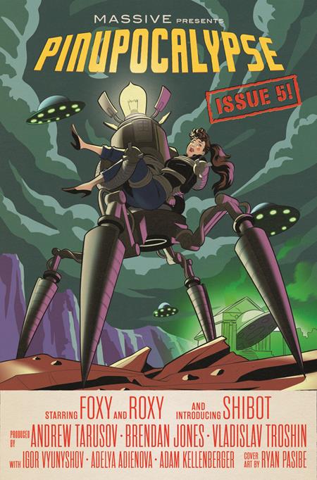 Pinupocalypse #5 (Of 6) B Ryan Pasibe Movie Poster Homage Variant (08/13/2025) Massive