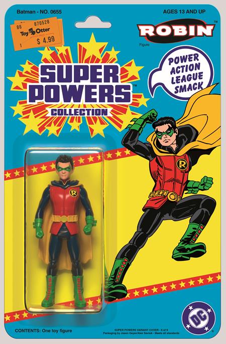Batman #655 Facsimile Edition B Jason Geyer Action Figure Super Powers Variant (07/16/2025) Dc