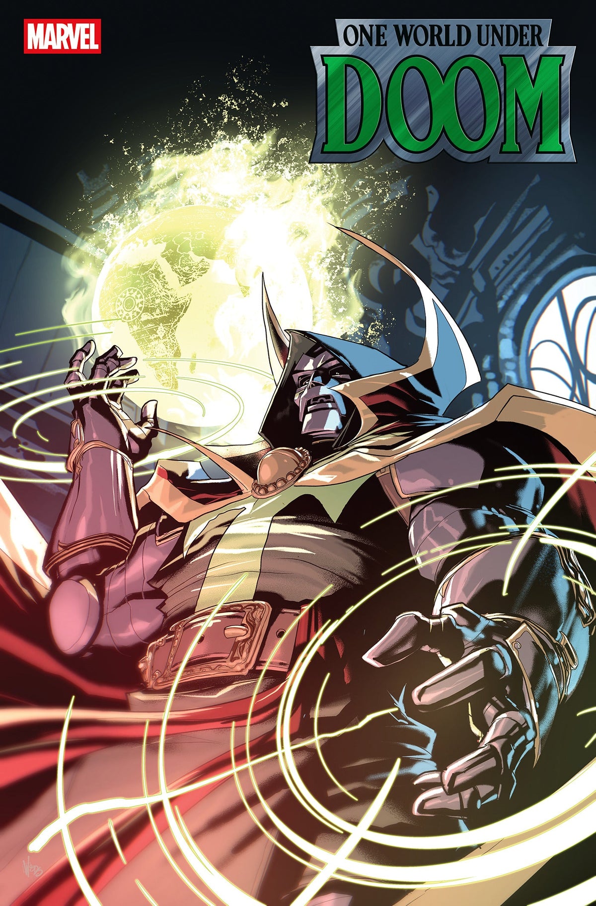 One World Under Doom #6 I 1:25 Pete Woods Variant (08/06/2025) Marvel