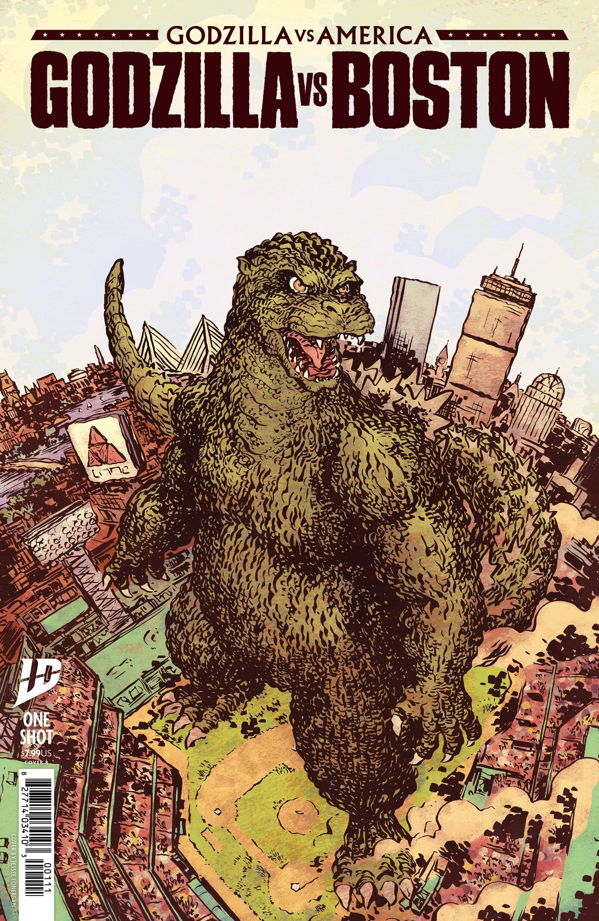 Godzilla Vs America Boston B Jesse Lonergan (07/30/2025) Idw