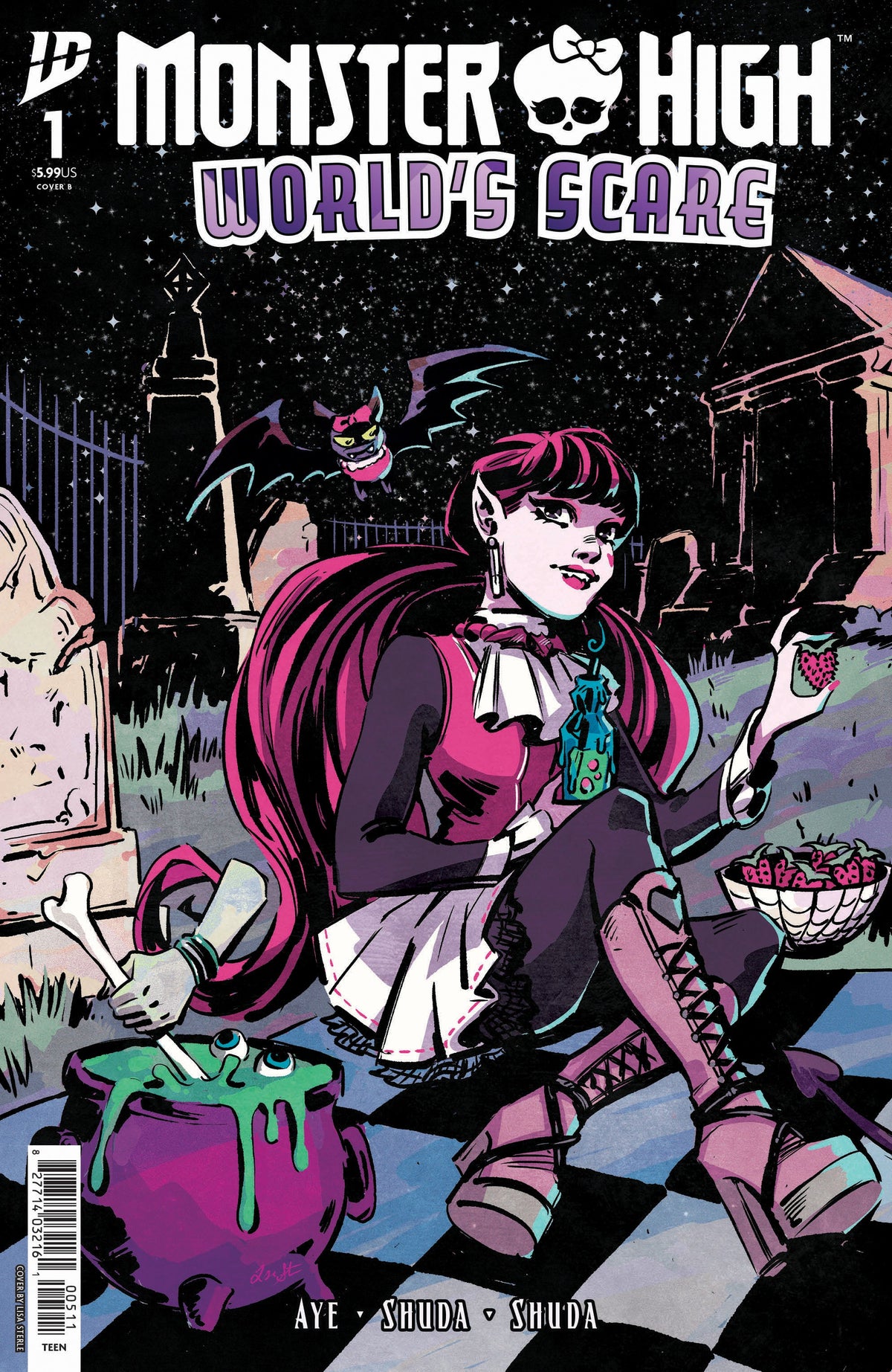 Monster High World'S Scare #1 B Lisa Sterle (07/30/2025) Idw