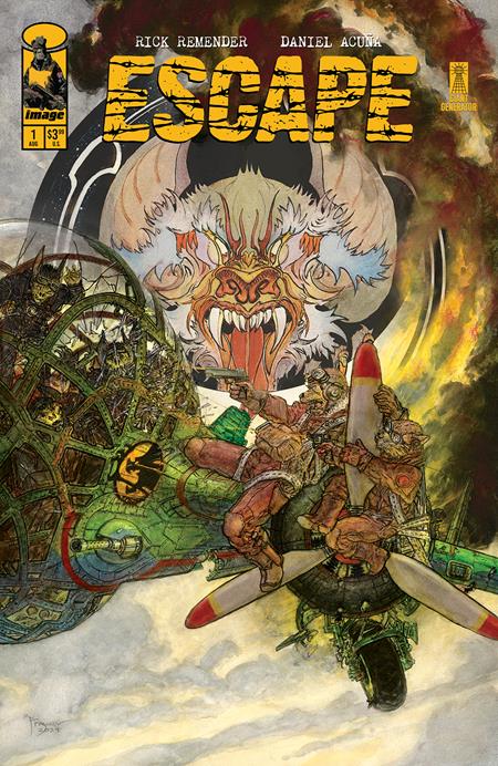 Escape #1 B 1:15 Michael Wm Kaluta Variant (08/20/2025) Image