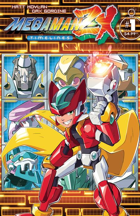 Mega Man Zx Timelines #1 (One Shot) A Dax Gordine (11/05/2025) Udon