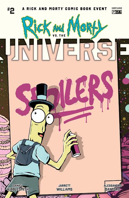 Rick And Morty Vs The Universe #2 (Of 4) C 1:10 Flops Interlocking Variant (08/13/2025) Oni