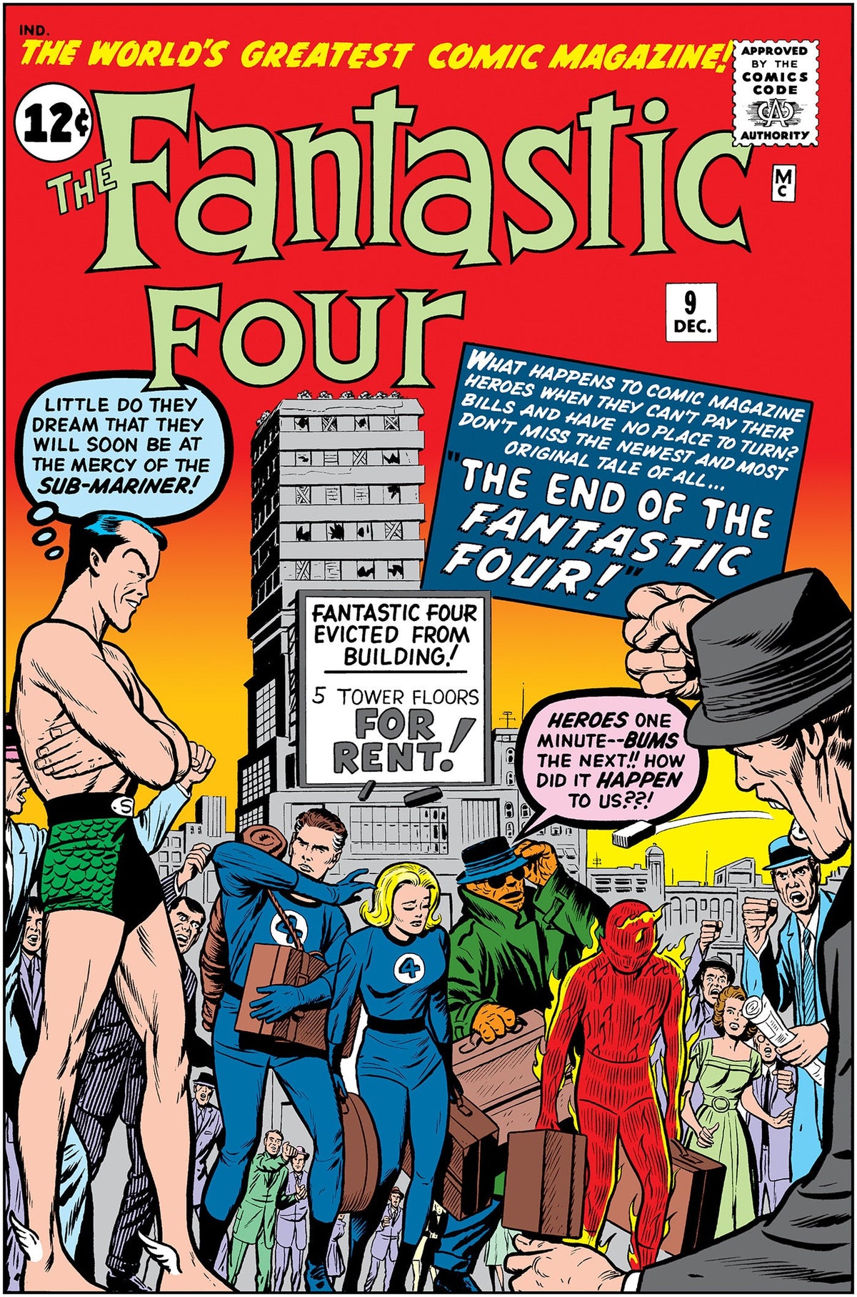 Fantastic Four #9 B Facsimile Edition Foil Variant (09/10/2025) Marvel