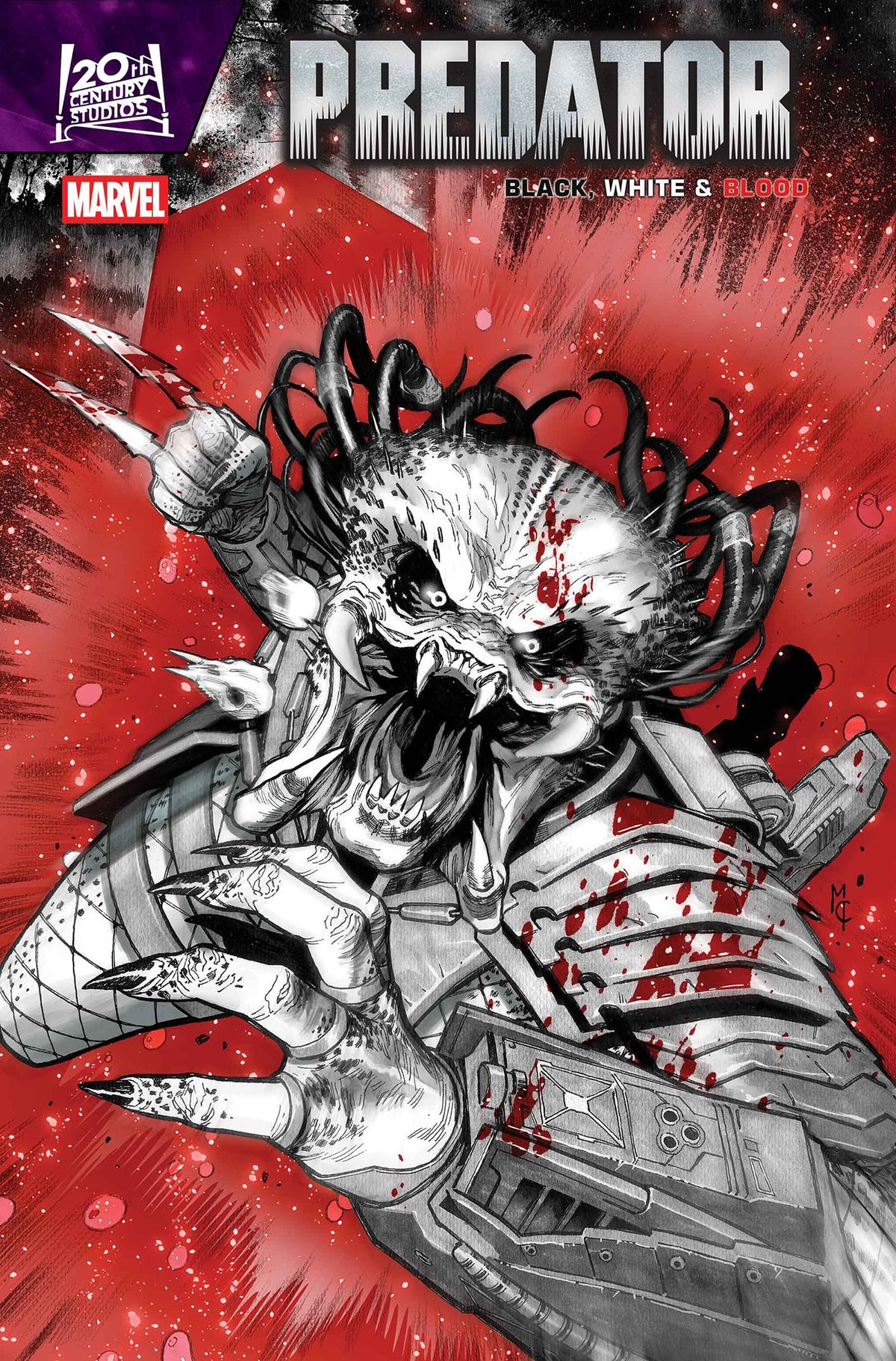 Predator Black White & Blood #3 A Martin Coccolo Steve Foxe (09/24/2025) Marvel