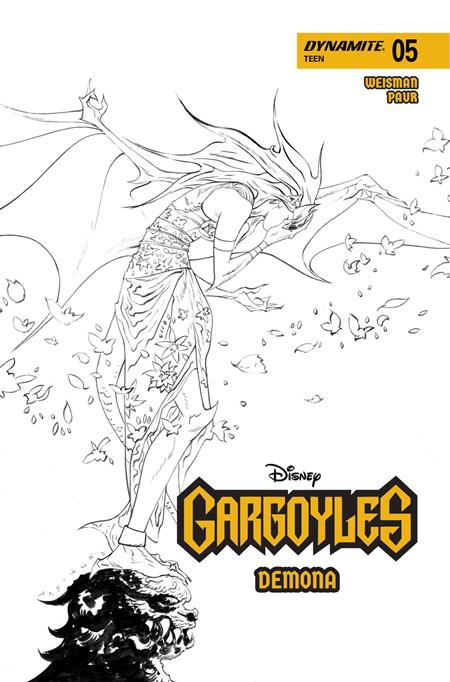Gargoyles Demona #5 G 1:10 Jae Lee Line Art Variant (12/17/2025) Dynamite