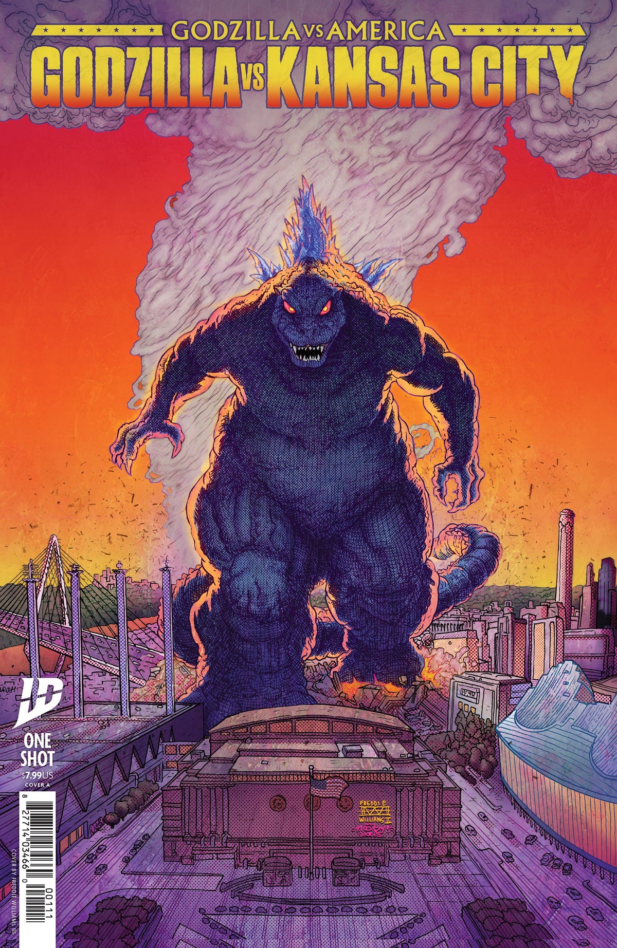 Godzilla Vs. America Kansas City A Freddie Williams Ii Buster Moody (10/29/2025) Idw