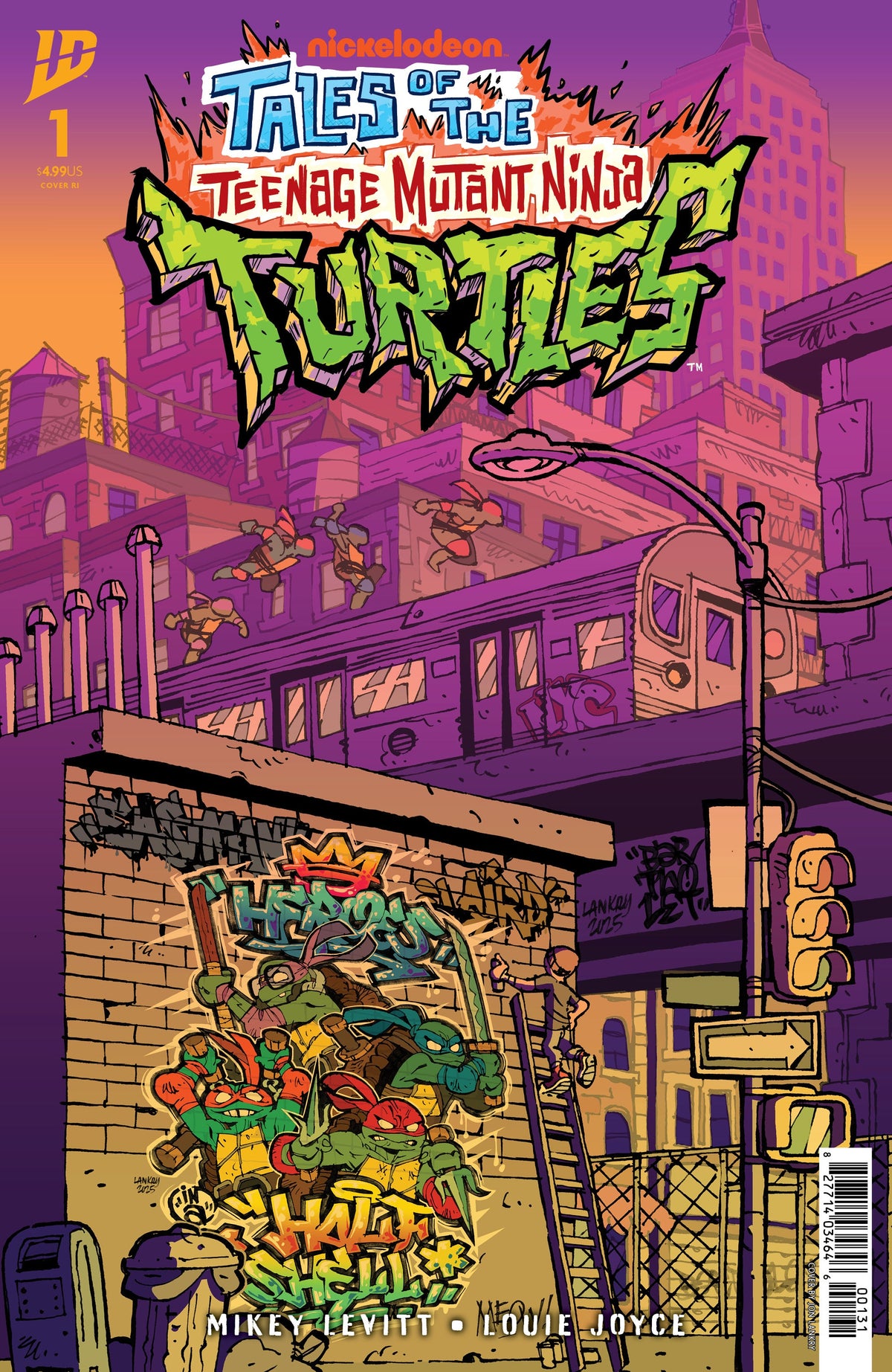 Tales Of The Teenage Mutant Ninja Turtles #1 C 1:25 Jon Lankry (10/15/2025) Idw