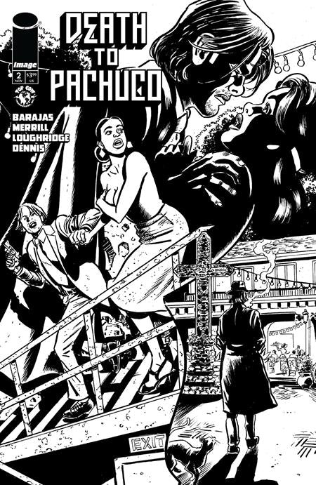 Death To Pachuco #2 (Of 5) D 1:10 David Lapham Variant (11/12/2025) Image