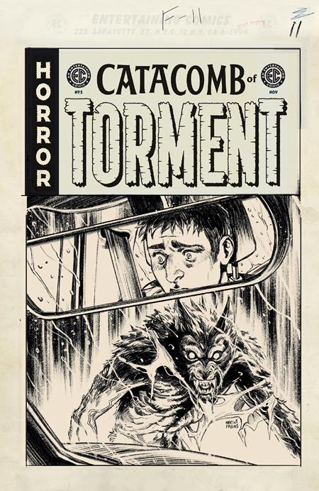 Ec Catacomb Of Torment #5 D 1:20 Naomi Franq B&W Artist Edition Variant (11/19/2025) Oni