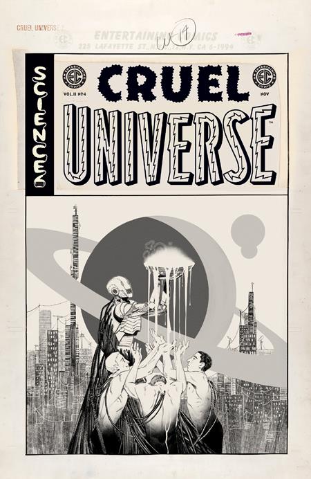 Ec Cruel Universe 2 #4 (Of 12) D 1:20 Naomi Franq B&W Artist Edition Variant (11/05/2025) Oni