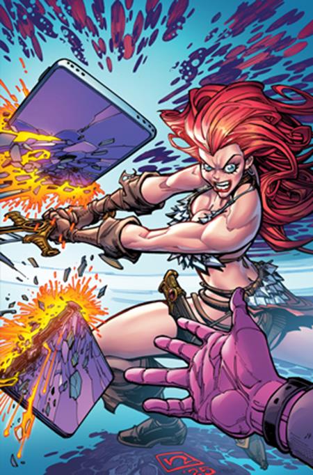 Sonja Reborn #4 H 1:10 Chad Hardin Virgin Variant (12/17/2025) Dynamite