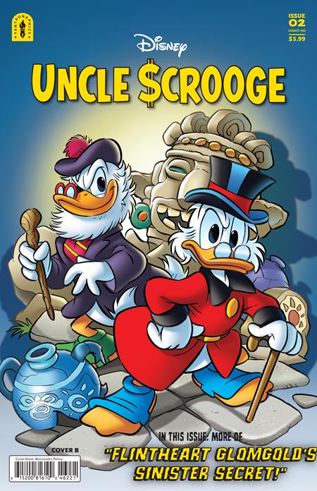 Uncle Scrooge Flintheart Glomgolds Sinister Secret #2 (Of 3) B Alessandro Perina Variant (11/12/2025) Fantagraphics