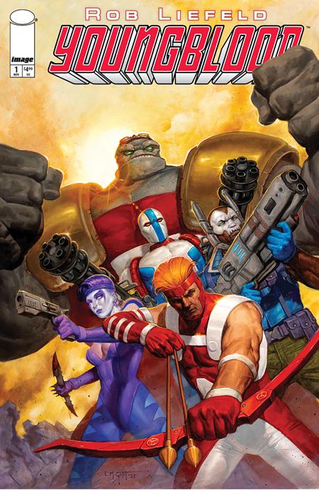 Youngblood #1 (2025) I 1:50 Em Gist Variant (11/12/2025) Image