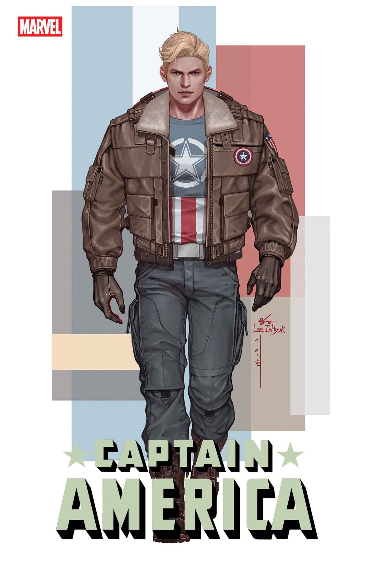 Captain America #5 E In-Hyuk Lee Street-Verse Variant (11/19/2025) Marvel