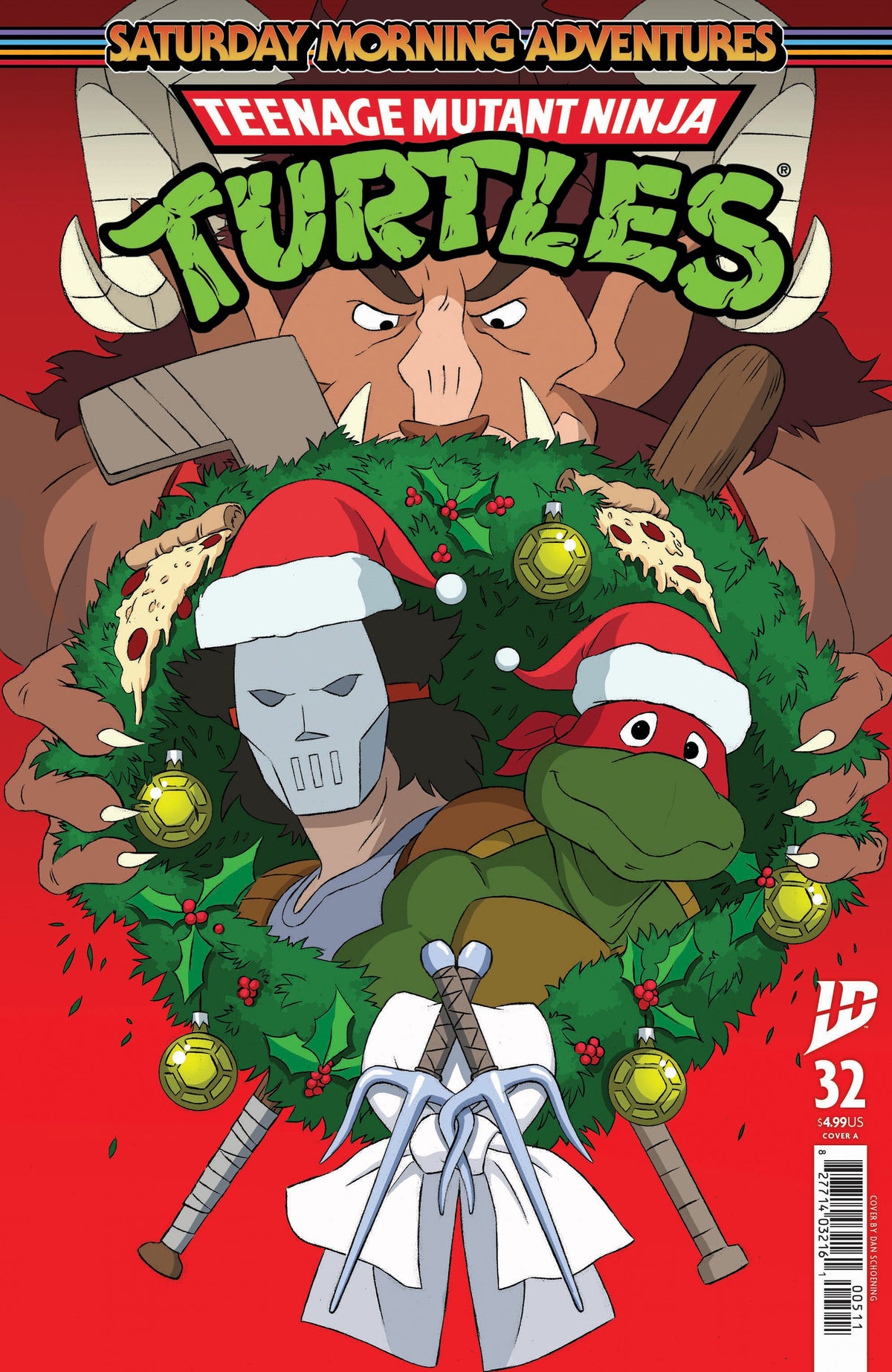 Teenage Mutant Ninja Turtles Saturday Morning Adventures #32 A Dan Schoening (12/24/2025) Idw