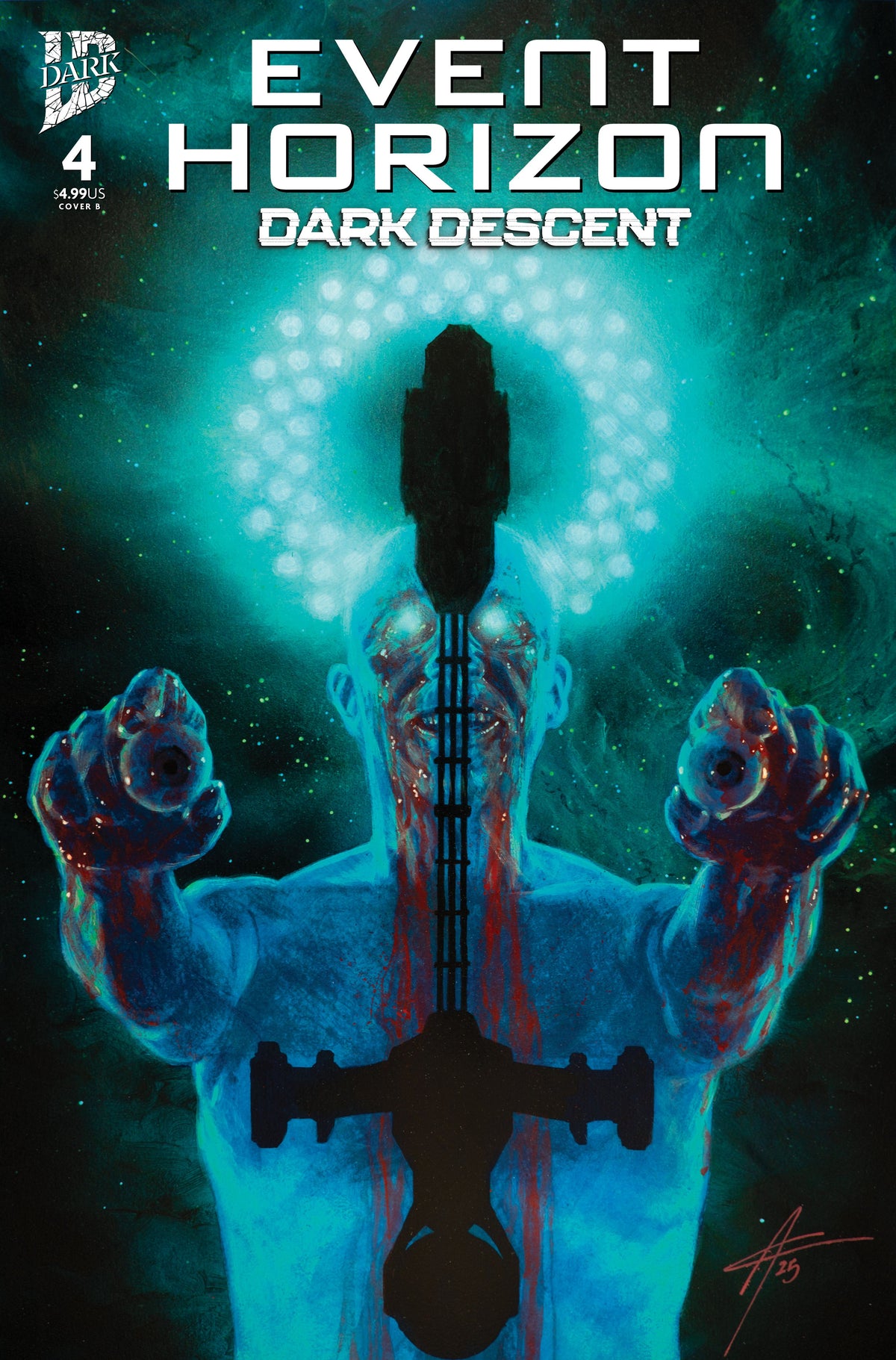 Event Horizon Dark Descent #4 B Aaron Campbell (12/24/2025) Idw