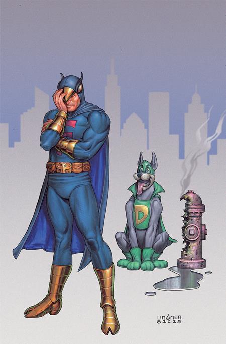 Blue Falcon & Dynomutt #4 G 1:10 Joseph Michael Linsner Virgin Variant (12/03/2025) Dynamite