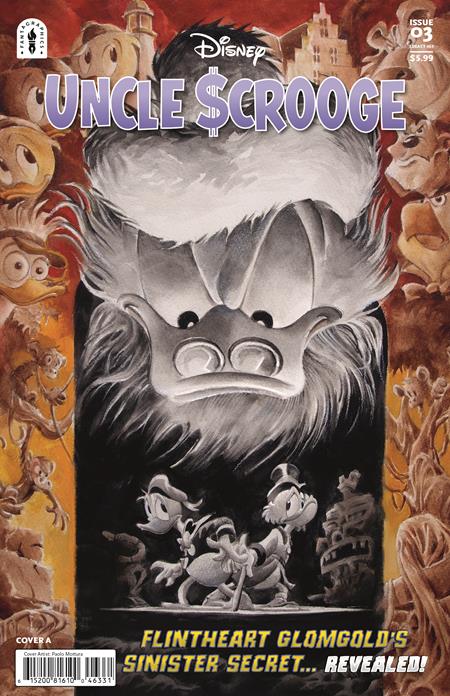 Uncle Scrooge Flintheart Glomgolds Sinister Secret #3 (Of 3) A Paolo Mottura (12/03/2025) Fantagraphics