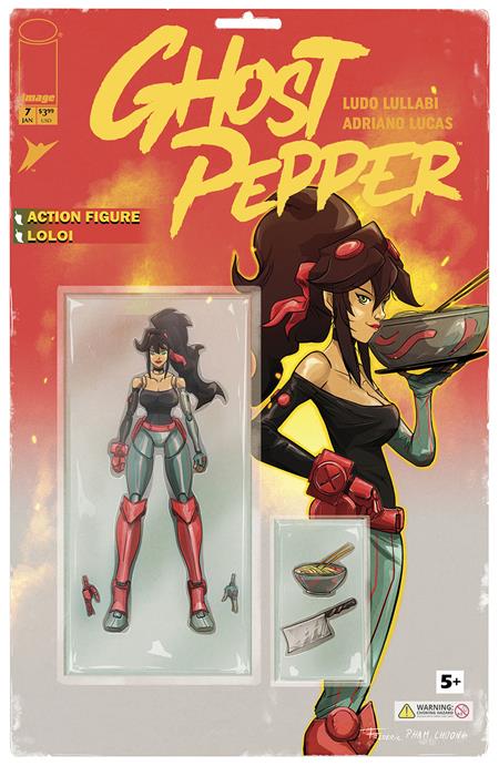 Ghost Pepper #7 C 1:10 Frederic Pham Chuong Action Figure Variant (01/21/2026) Image