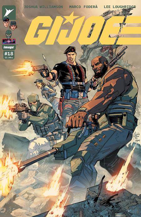 Gi Joe #18 E 1:50 Michele Rubini & Romulo Fajardo Jr Variant (01/28/2026) Image