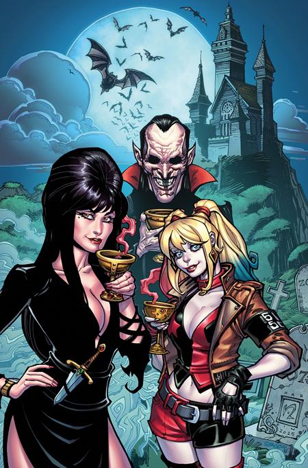 Harley Quinn X Elvira #4 K 1:15 Chad Hardin Virgin Variant (01/28/2026) Dynamite
