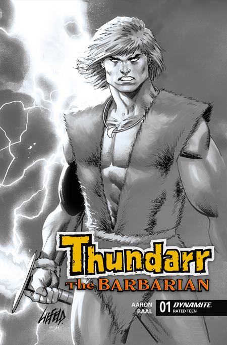 Thundarr The Barbarian #1 M 1:15 Rob Liefeld Line Art Variant (02/04/2026) Dynamite