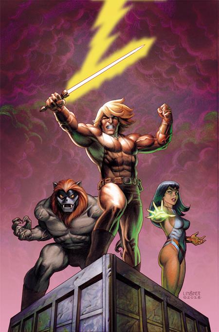 Thundarr The Barbarian #1 O 1:25 Joseph Michael Linsner Line Art Virgin Variant (02/04/2026) Dynamite