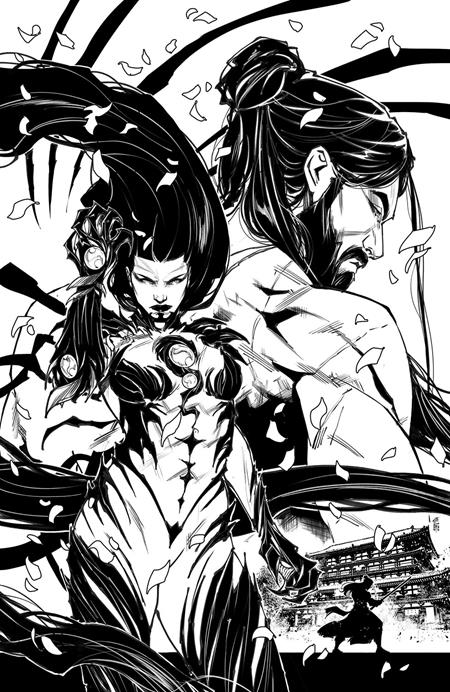 Witchblade Annual (2026) #1 (One Shot) D 1:25 Giuseppe Cafaro B&W Variant (02/11/2026) Image