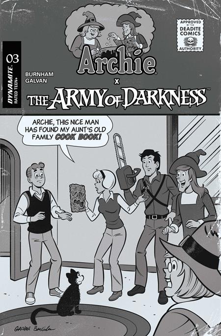 Archie X Army Of Darkness #3 G 1:10 Bill Galvan Pencils Variant (04/08/2026) Dynamite