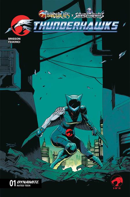 Thundercats X Silverhawks Thunderhawks #1 B Declan Shalvey Variant (04/22/2026) Dynamite